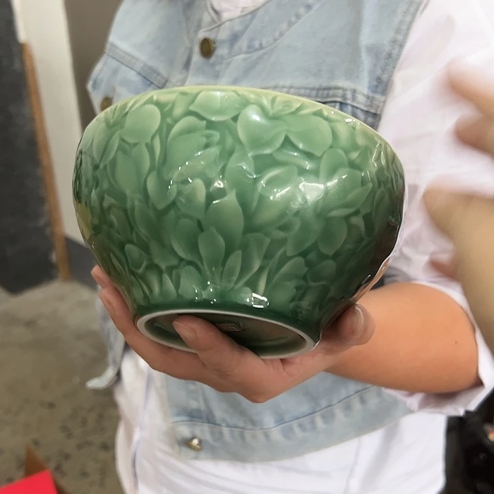 云间青瓷龙泉小米茶器