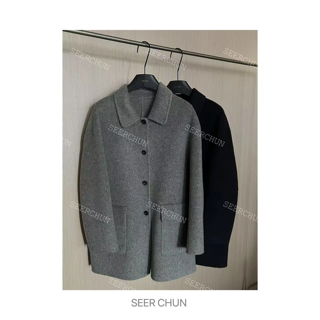 SEER CHUN“莫斯科”双面大衣 60438