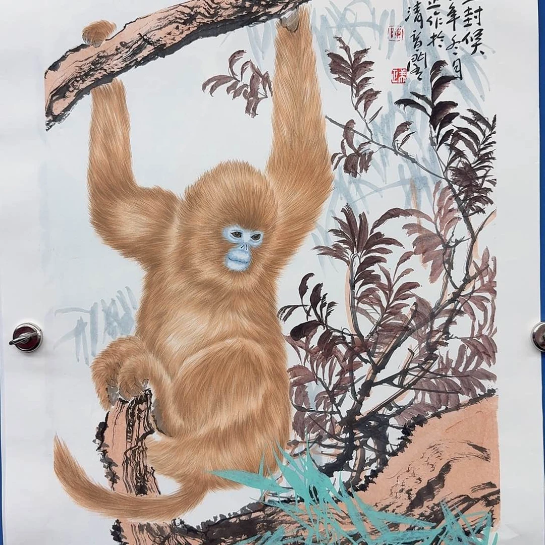 国画多次参加国内外大型画展