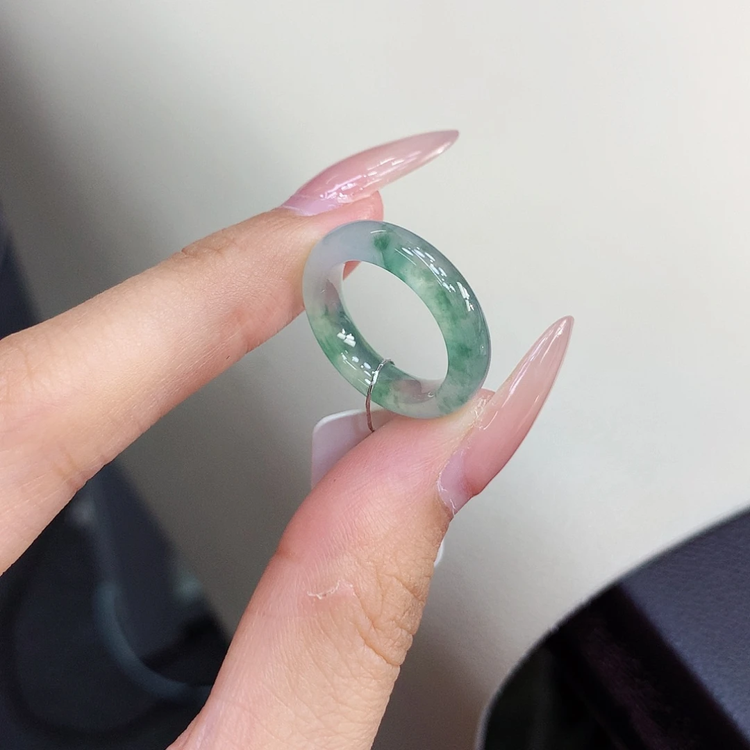 未镶嵌戒指翡翠8号