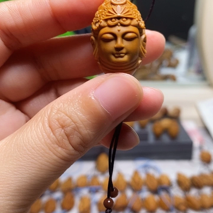 橄榄核吊坠橄榄核雕刻