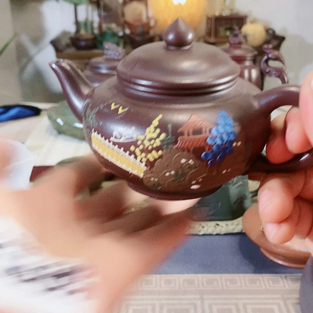 紫砂茶壶宜兴紫砂一家