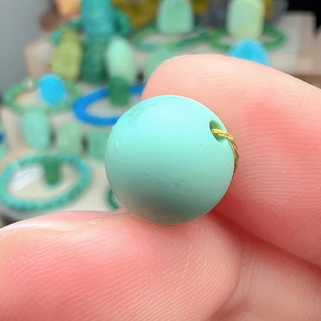 绿松石未镶嵌主播万珍