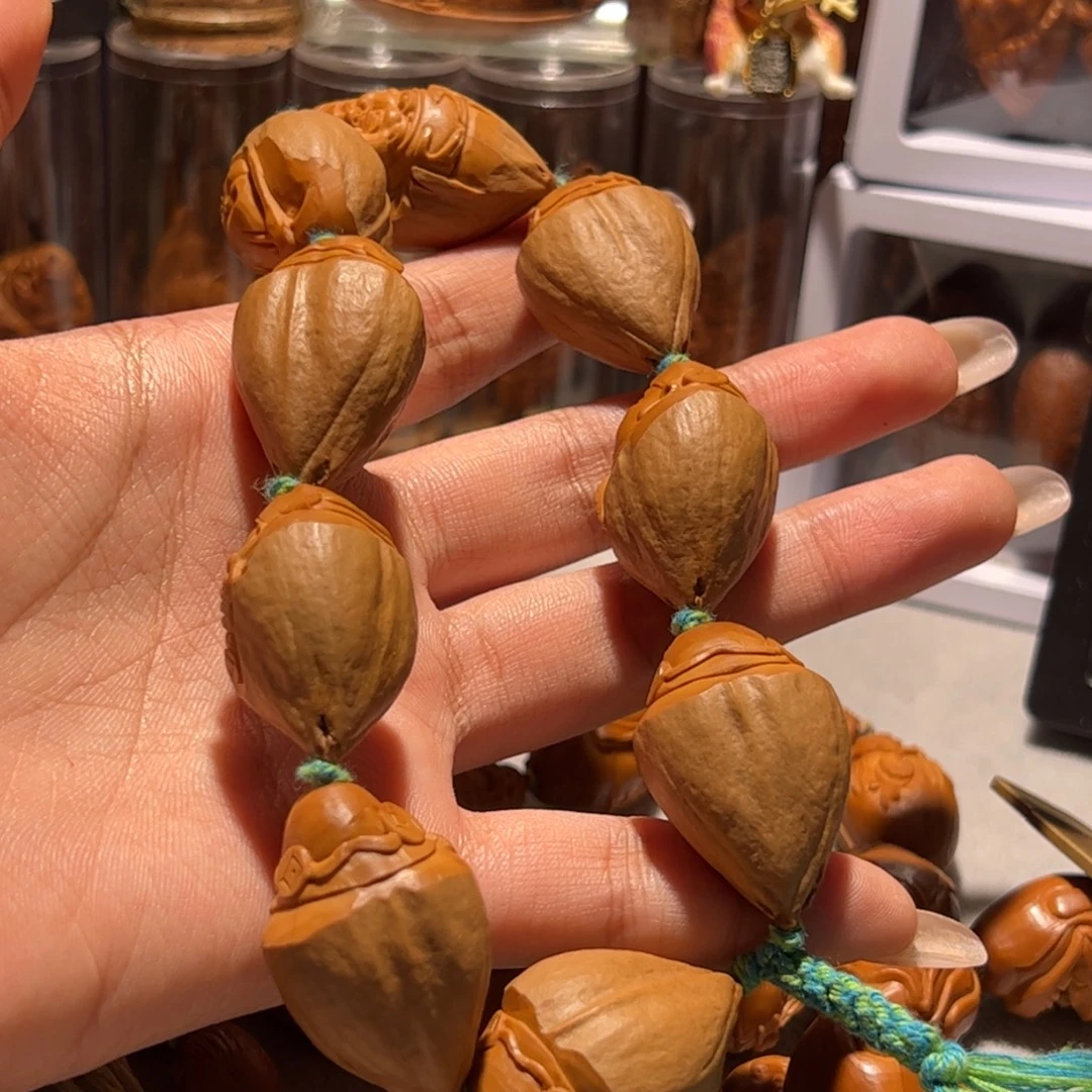 山***顶橄榄核手串/手链财神
