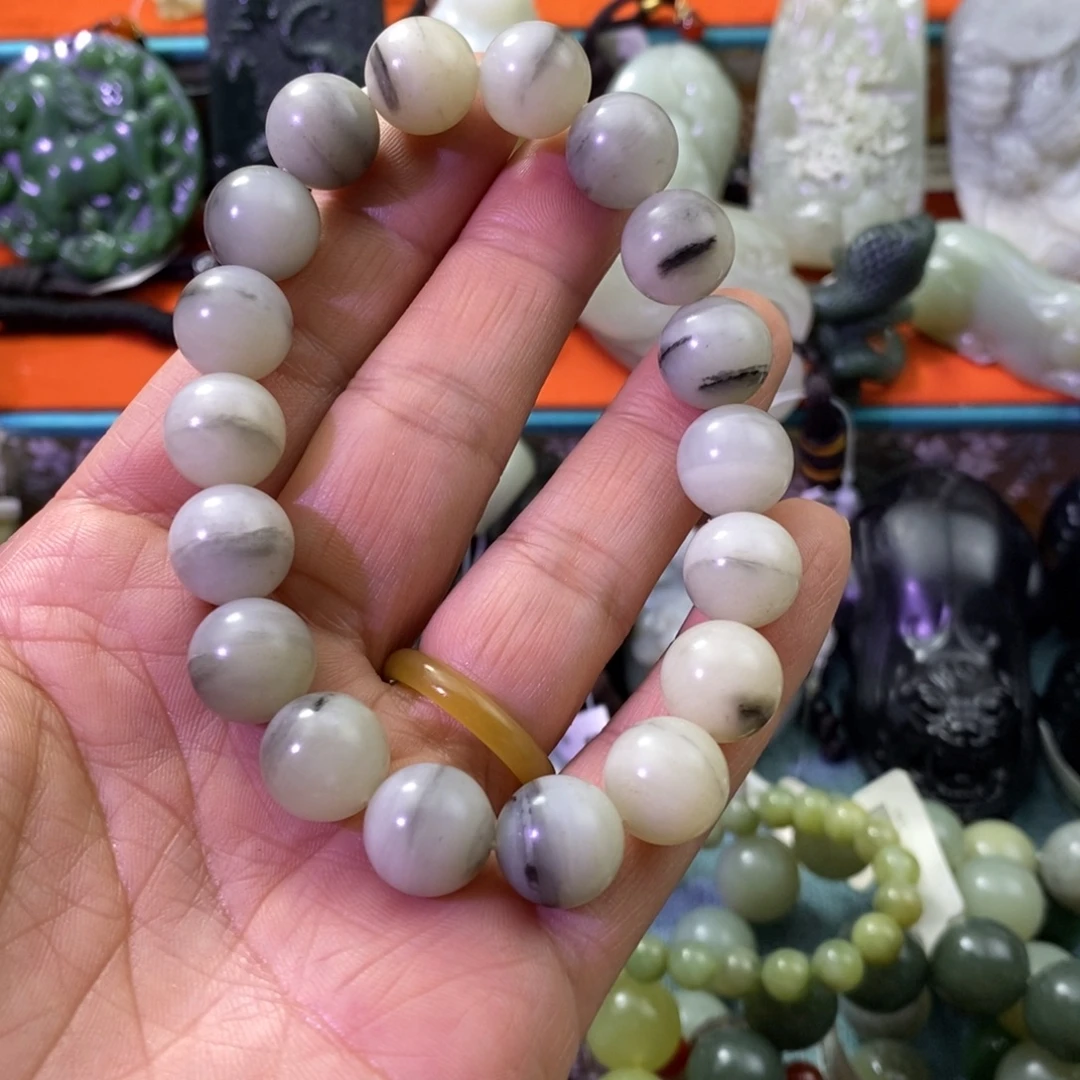 春***风新疆的青花手串12