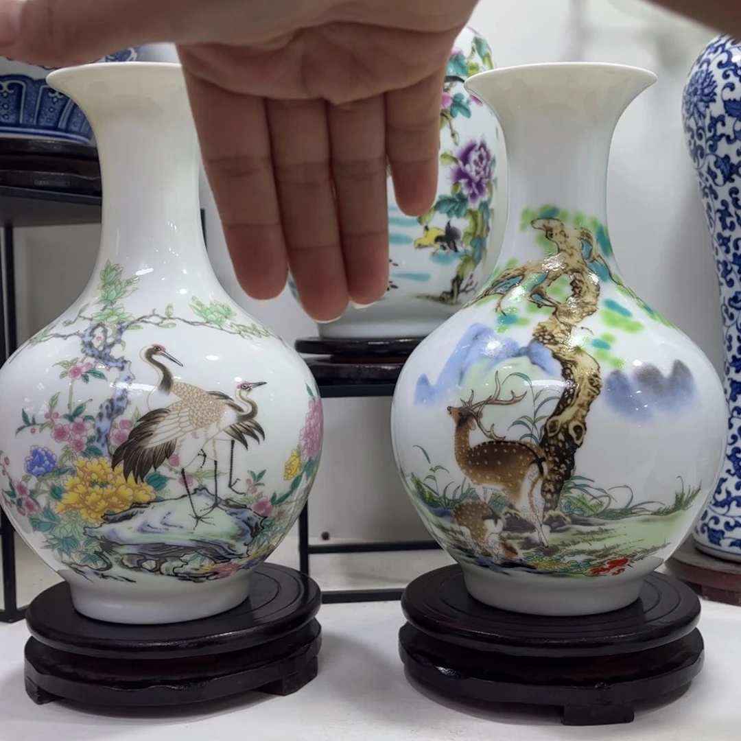 景德镇陶瓷花瓶摆件