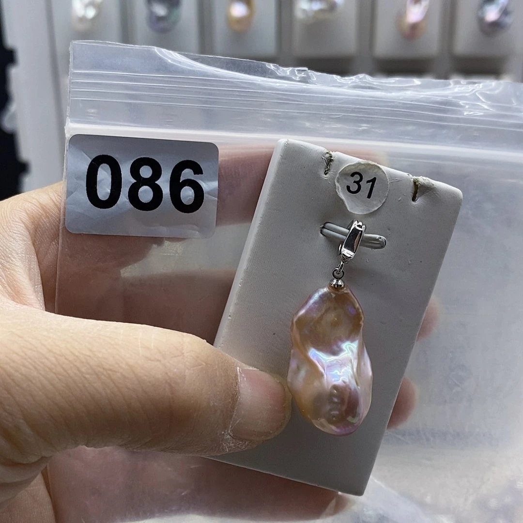 颈饰合金淡水珍珠