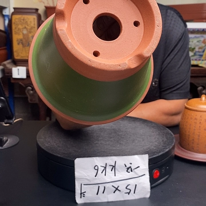 紫砂花盆货号一只KK6