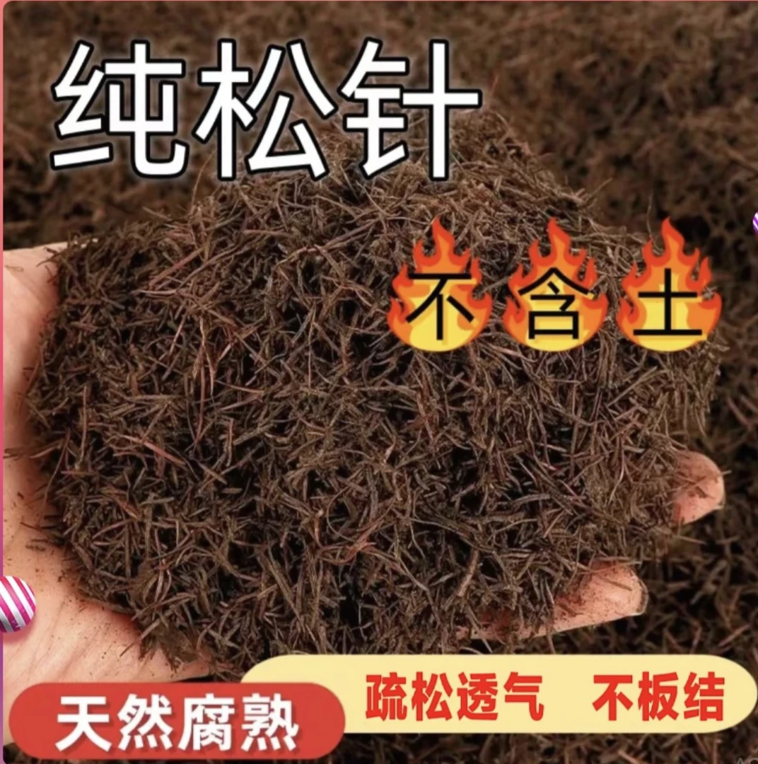 纯松针打碎腐殖土透气月季君子兰长寿花金弹子通用营养土