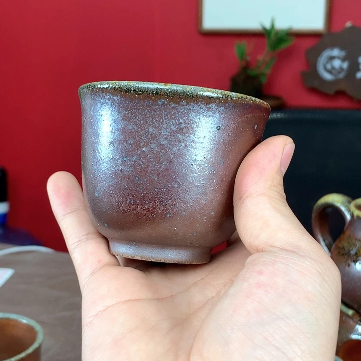 紫砂柴烧纯自然柴烧