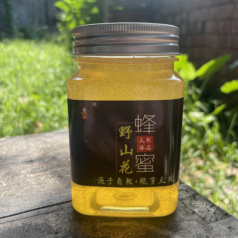 农家自产纯正天然无添加野山花蜂蜜百花蜜原蜜