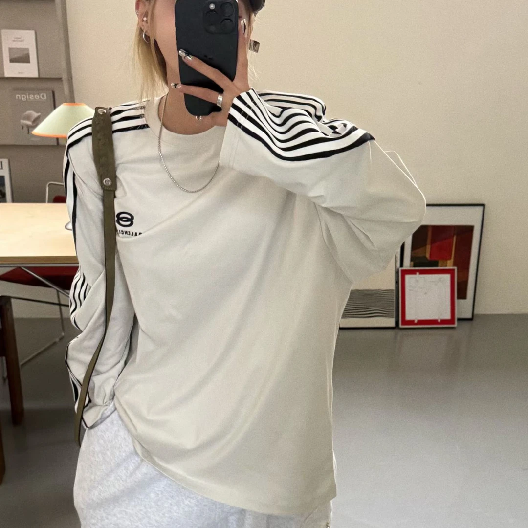 ▪️现货·财神正版垫肩插肩拼接T恤大版型