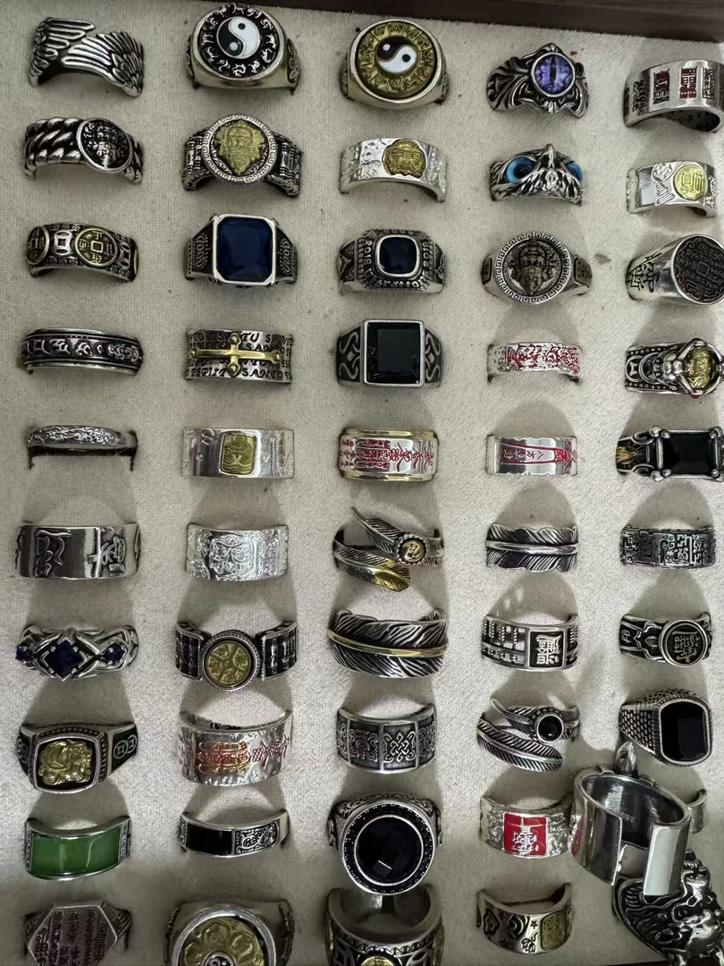 非金属珐琅戒指 非金属珐琅戒指镶嵌