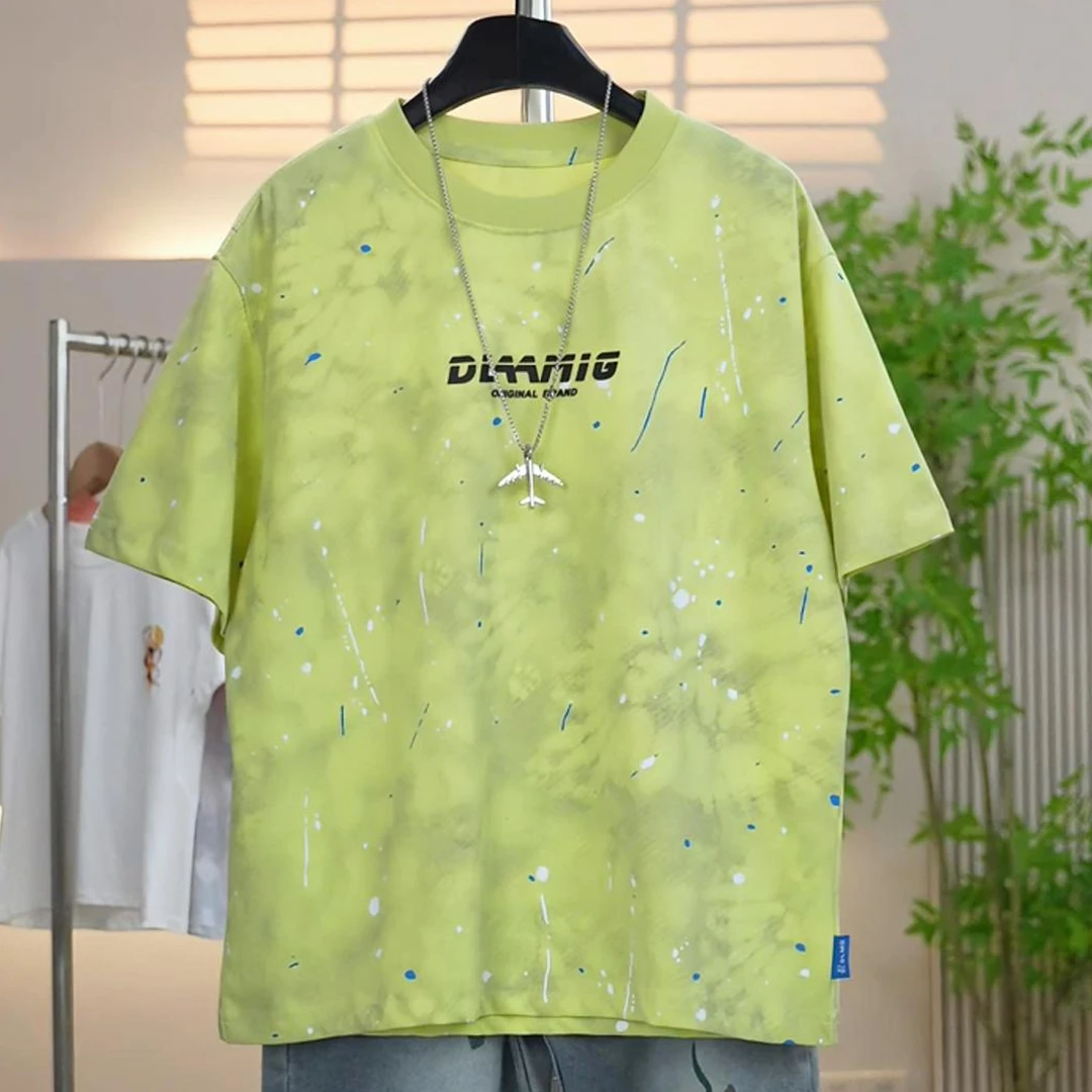 【100%纯棉】儿童T恤短袖2025年夏季新款中大童男童夏款男孩半袖潮T