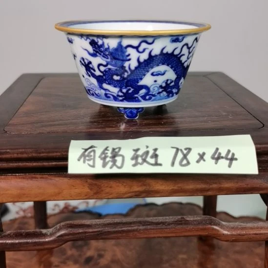 手工手绘釉盆大徳堂