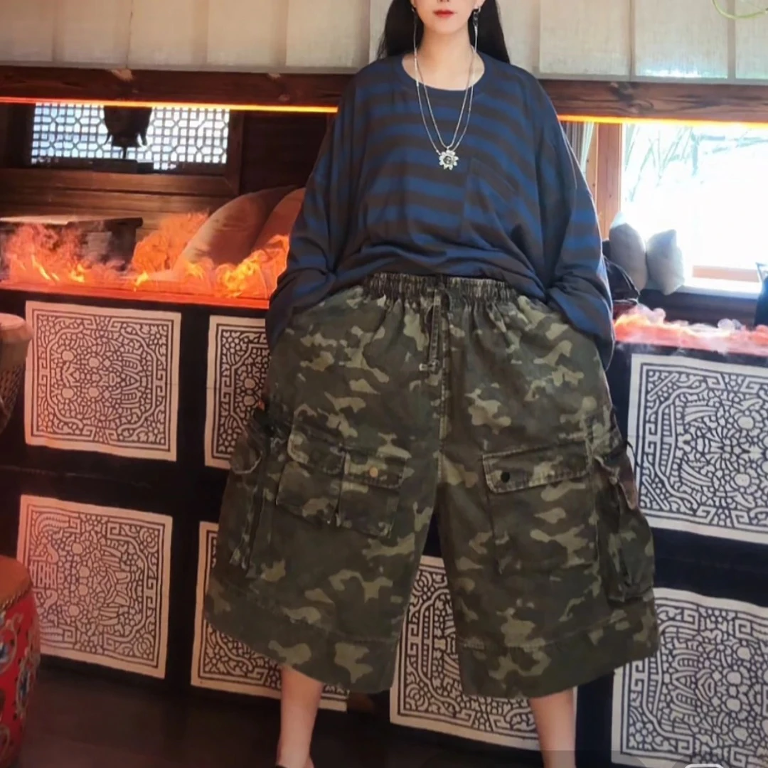 东森家设计师新款迷彩裤