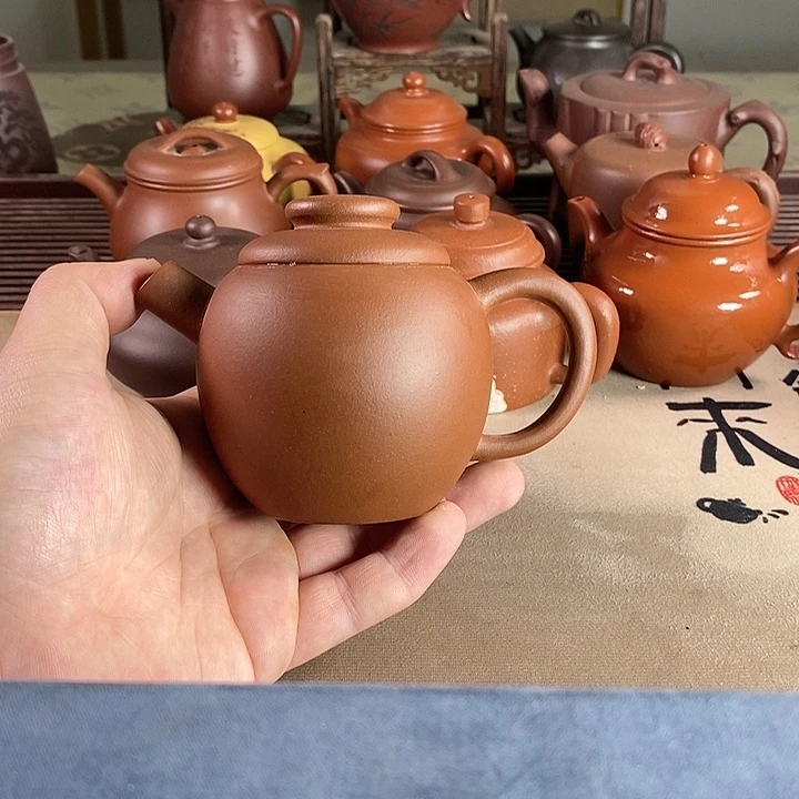 茶壶段泥紫砂的微瑕