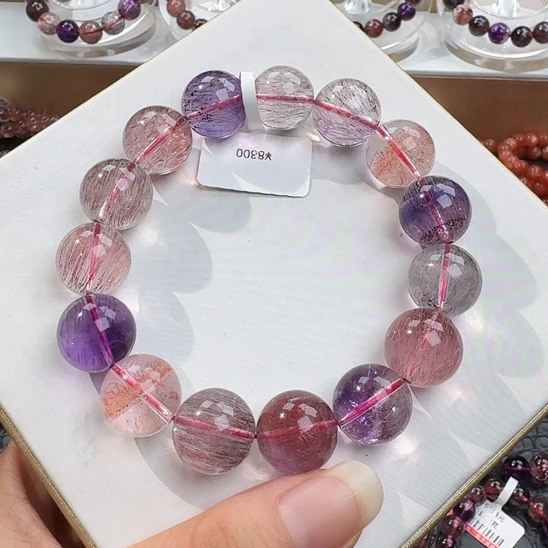 水晶手链未镶嵌伊*手链超七
