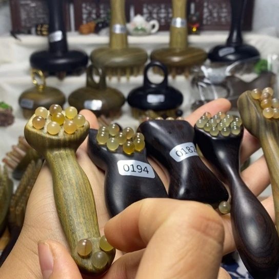 五选一眼部按摩羊角