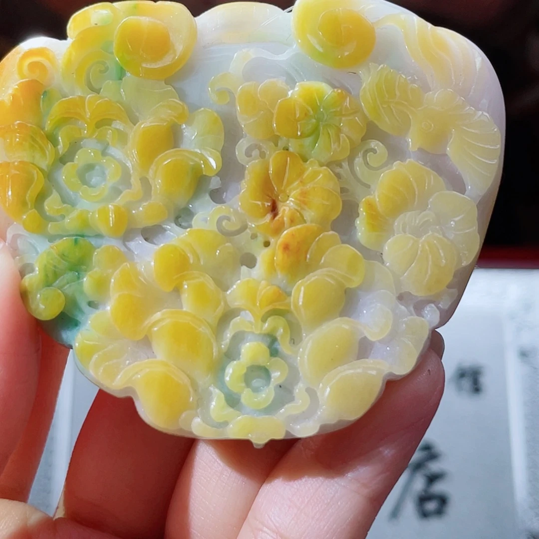 颈饰未镶嵌翡翠多样性发其一
