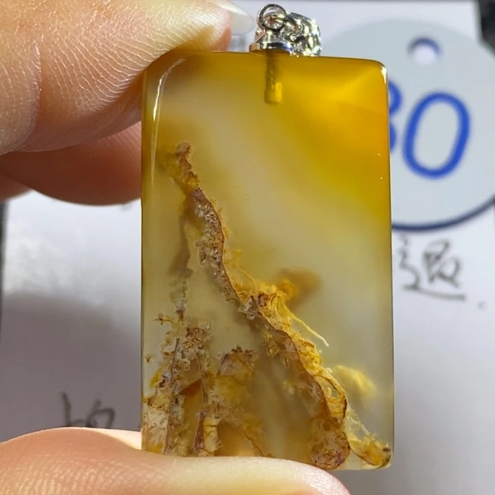 未镶嵌颈饰玛瑙/玉髓老*