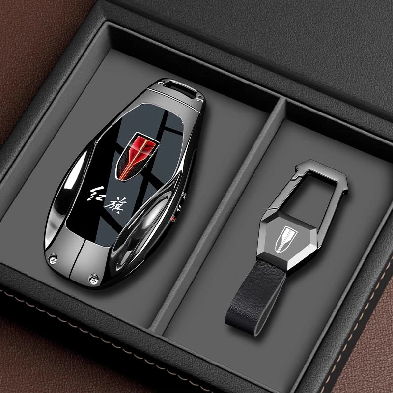 2025新款红旗hs5钥匙套h5专用hs3包h9汽车eqm5配件h6男hs7壳eh7扣