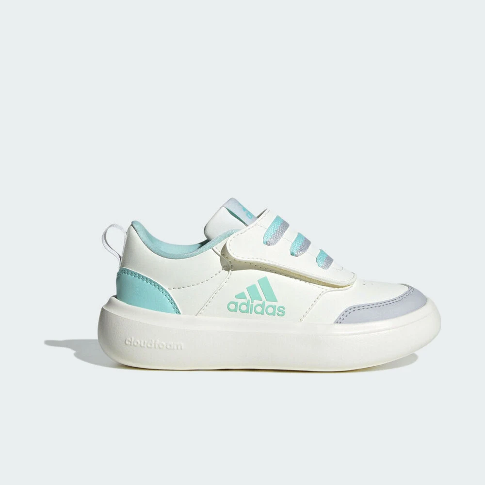 adidas阿迪达斯2025新款中童PARK ST AC C休闲软底运动板鞋JR2136