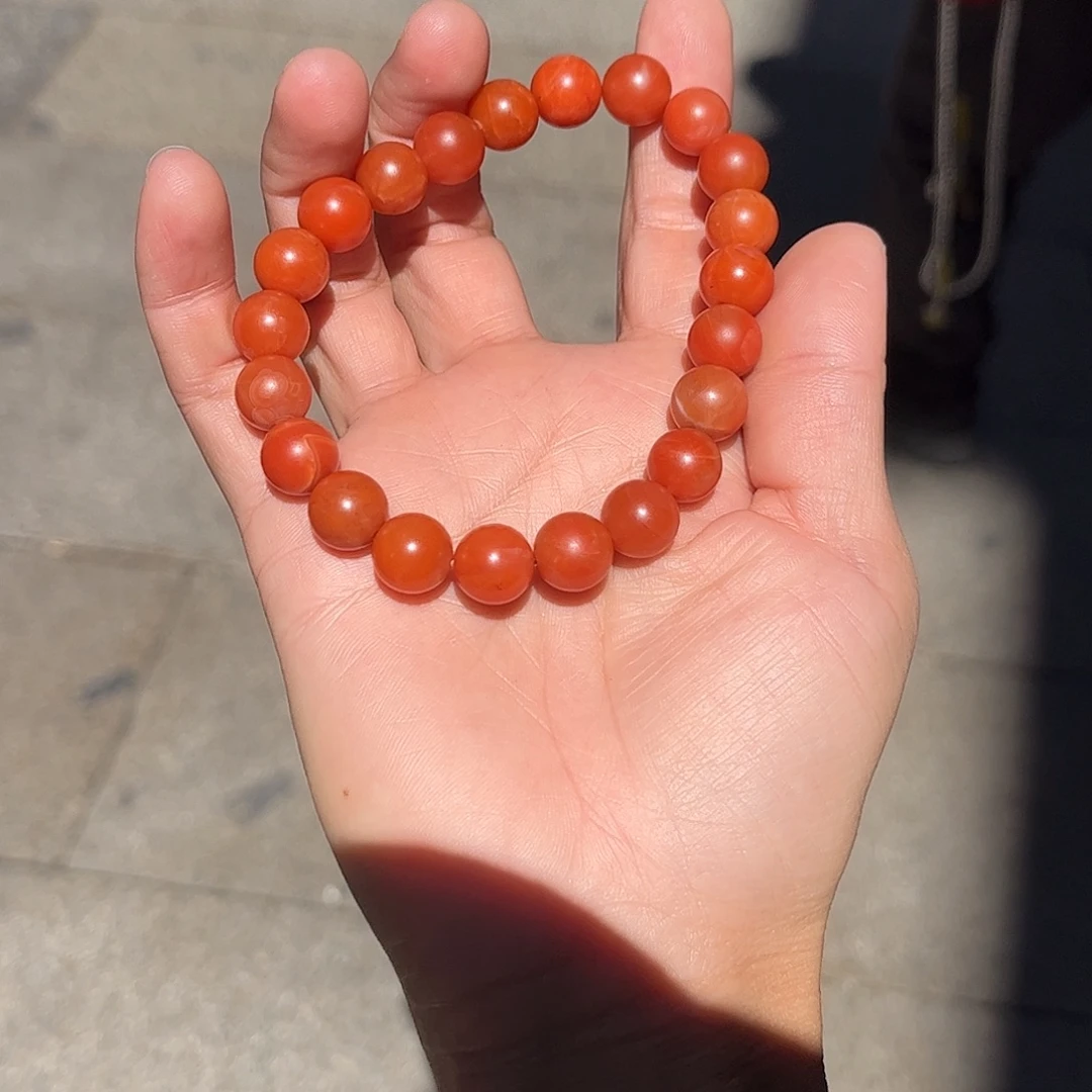 未镶嵌手链南红玛瑙