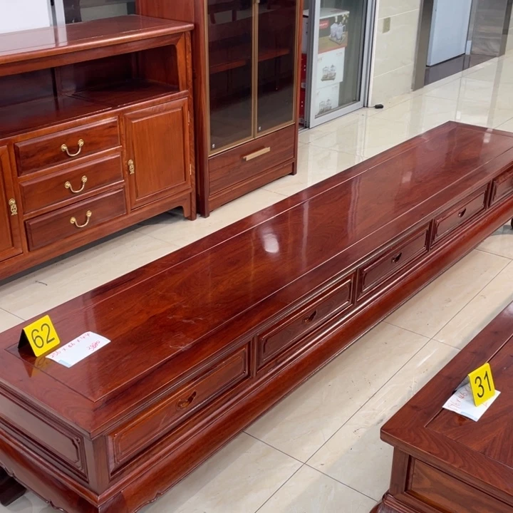 小***河储物柜花梨木类刺猬紫檀256-46-44电视柜样品