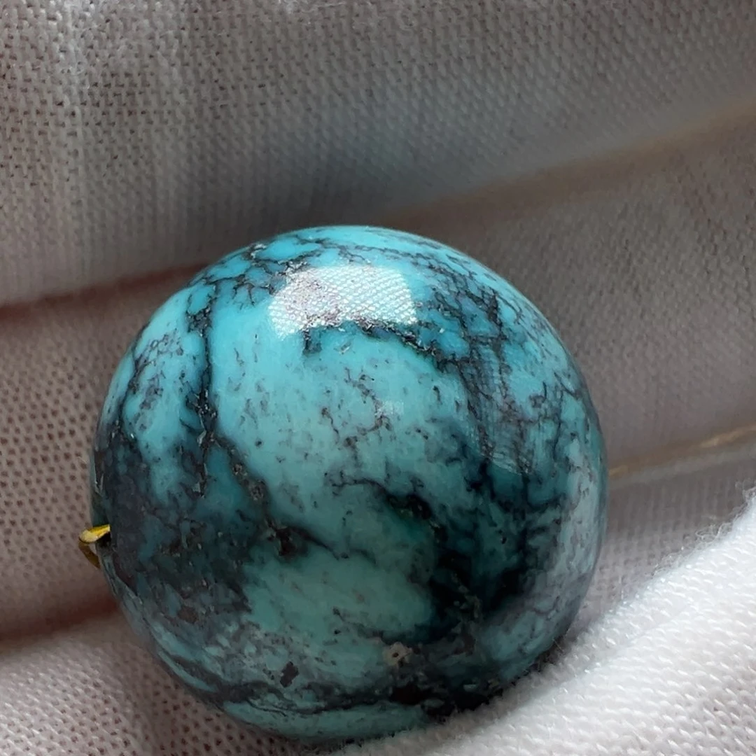 绿松石未镶嵌直径20mm