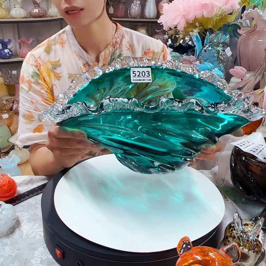 5203果斗家悦琉璃花瓶摆件