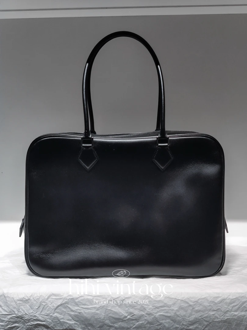 95新 Hermes/爱马仕 plume羽毛公文包 框G刻 /16532287  /一店