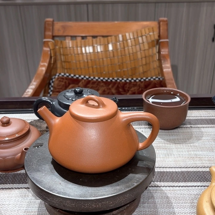 茶壶紫砂小红泥全手工260毫升