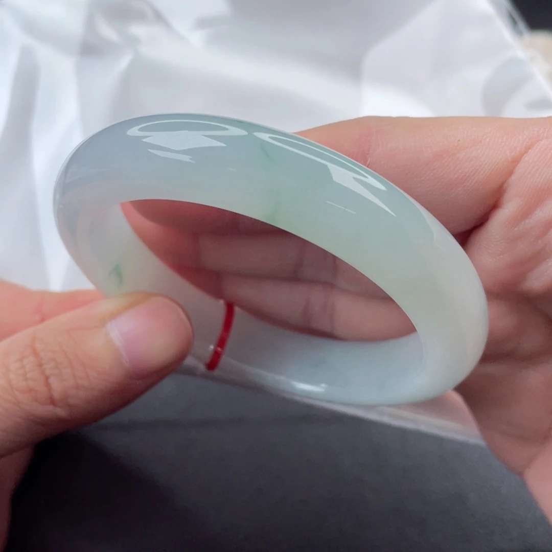 翡翠手镯未镶嵌正圈57/58