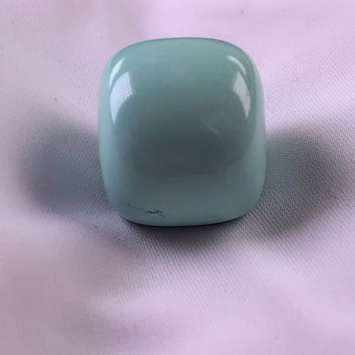 绿松石未镶嵌珠宝奇石15.5x13.5mm