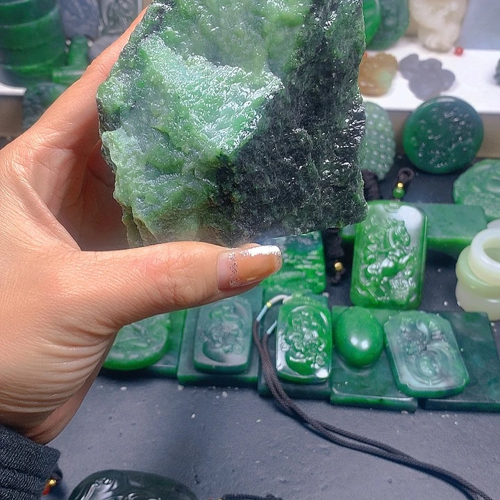 和田玉（糖玉）未镶嵌珠宝半成品