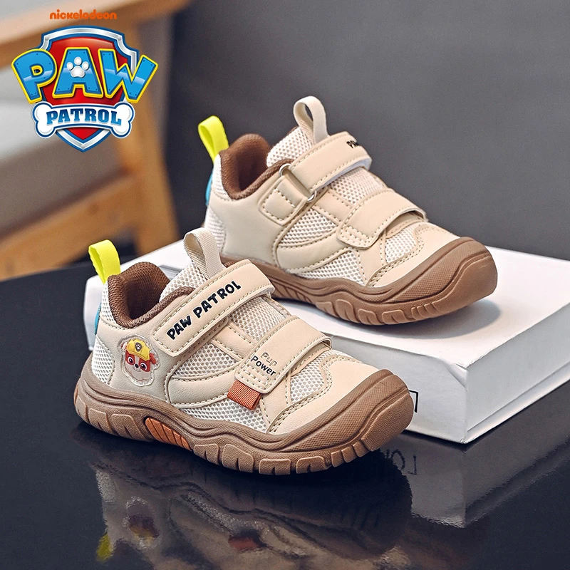 汪汪队男童运动鞋2025春秋款小童宝宝时尚儿童户外休闲鞋软底防滑