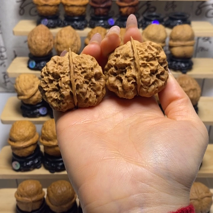 把件文玩核桃上古蛤蟆头y6