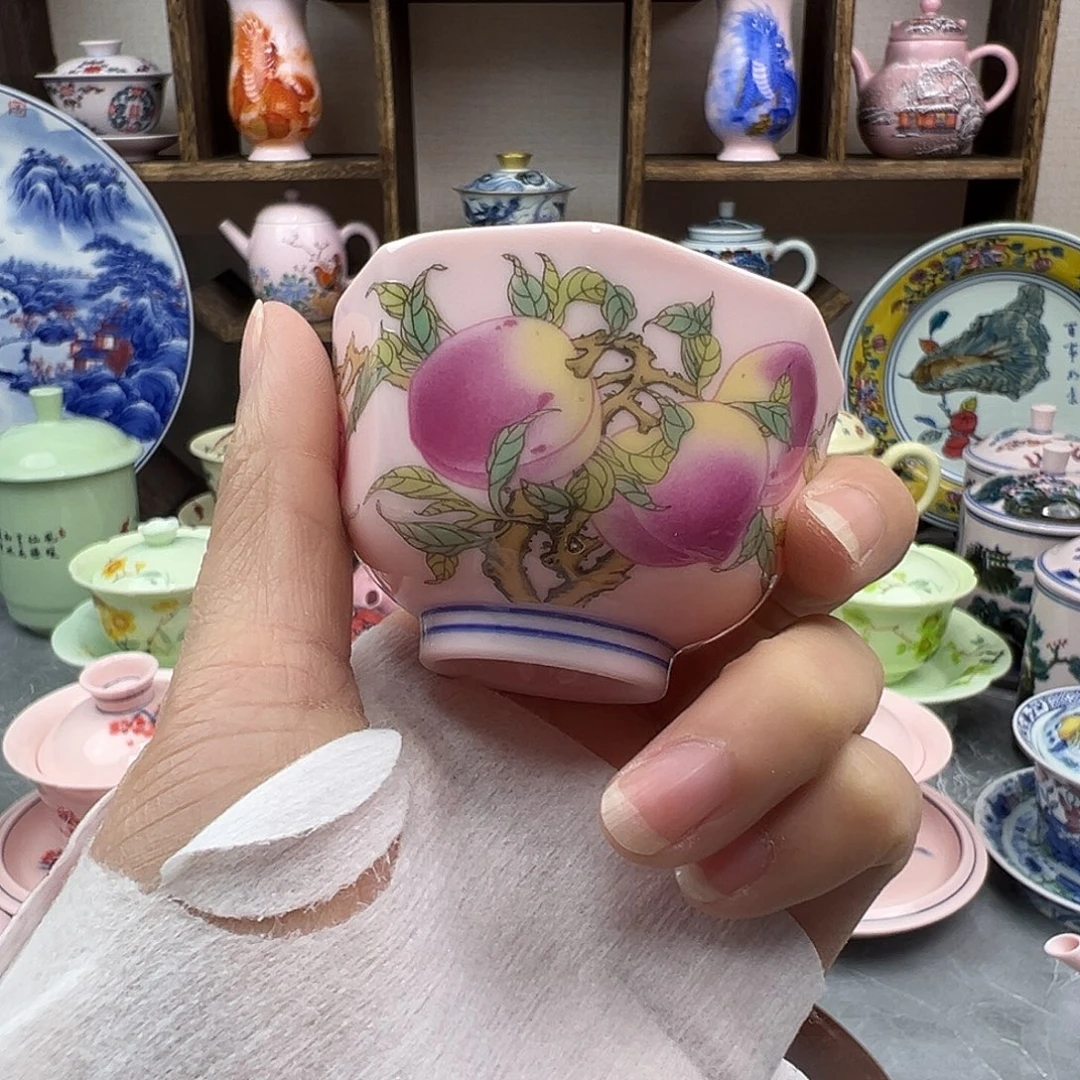 摆件陶景德镇陶瓷567老厂瓷90