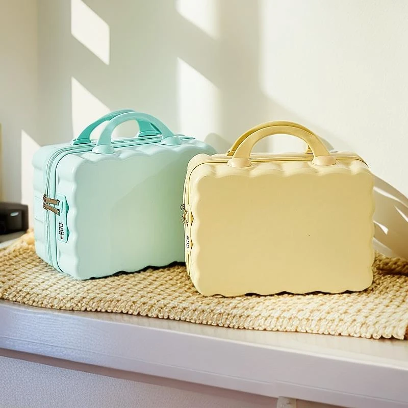 化妆包14寸可挂行李箱大容量便携可爱化妆箱旅行化妆品收纳包