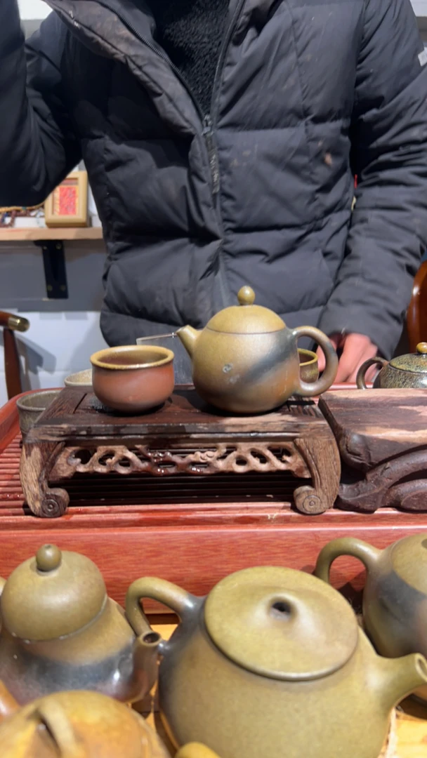 荣昌陶柴烧龙蛋微瑕加品杯