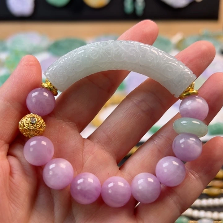 未镶嵌手链翡翠手牌