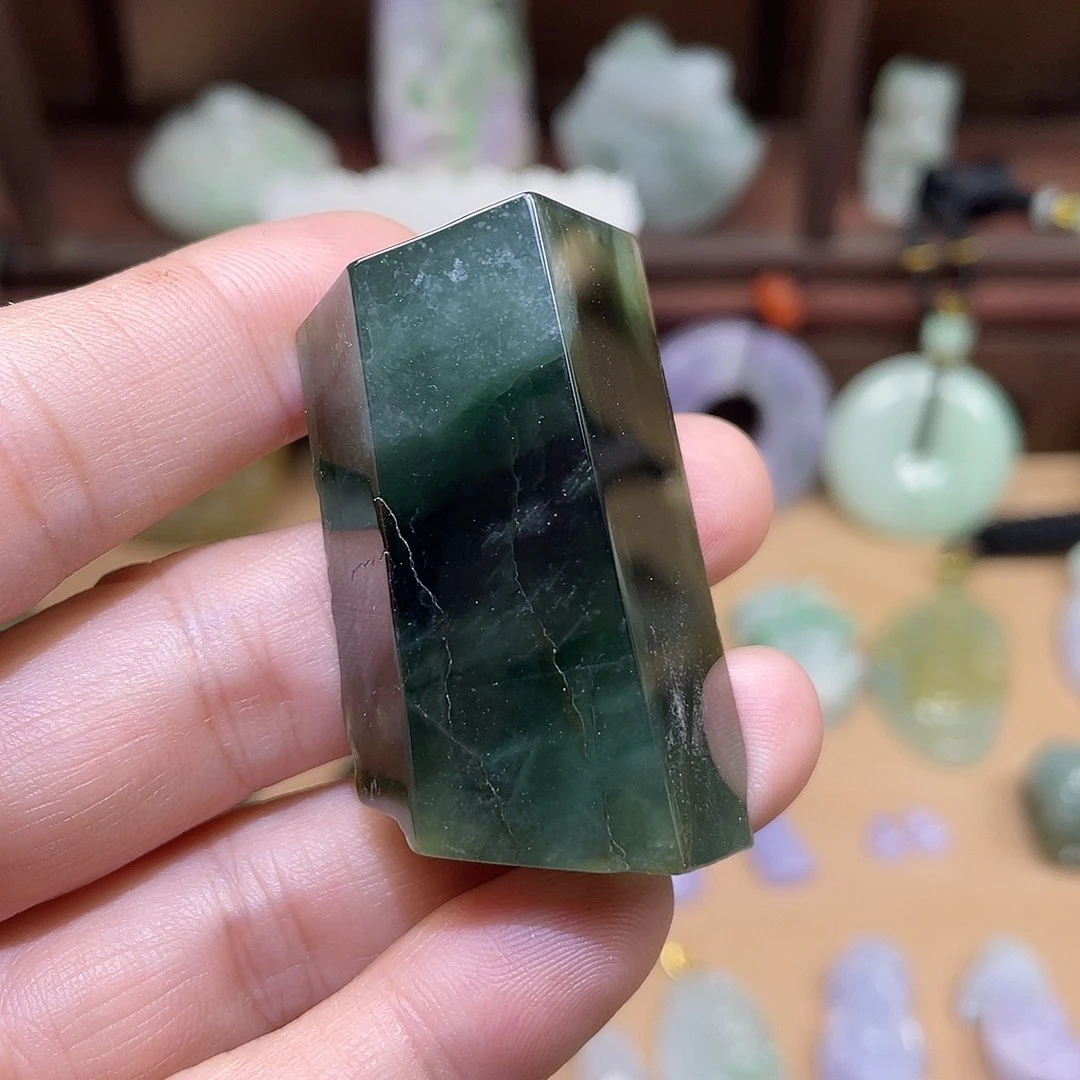 *****定制翡翠未镶嵌花件