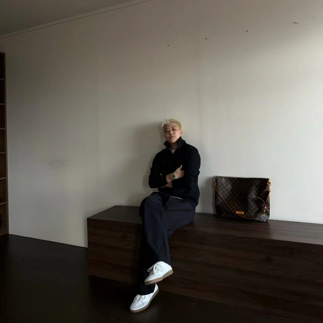 ''TZG''海鸥领长袖男女Polo衫T恤老钱风复古透气褶皱内搭纯色T恤