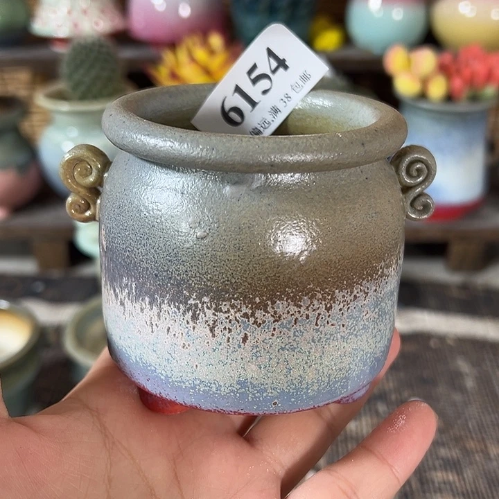 口6 手工花盆满30包邮