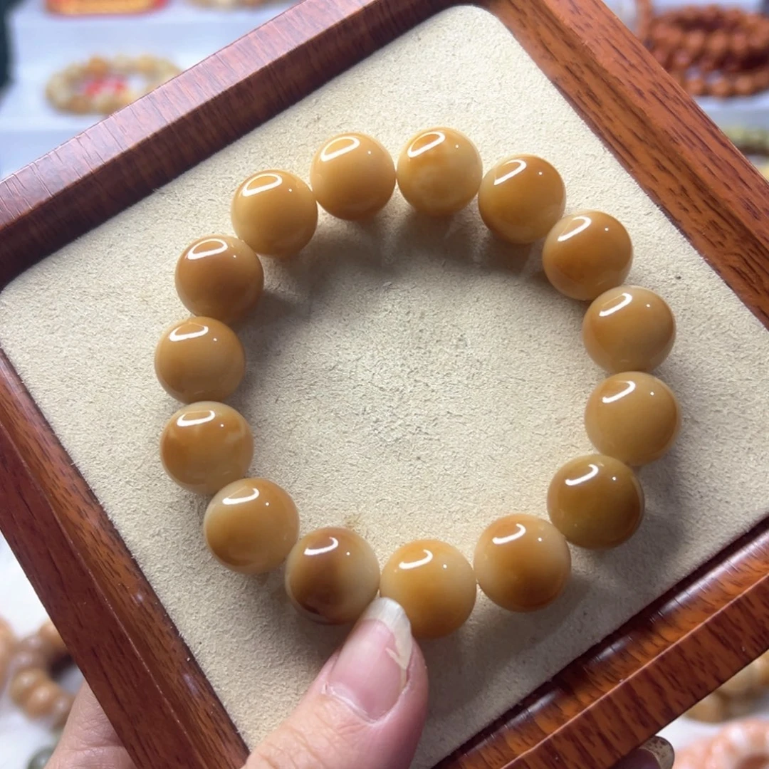 菩提根/象牙果手串雷*～火烧云