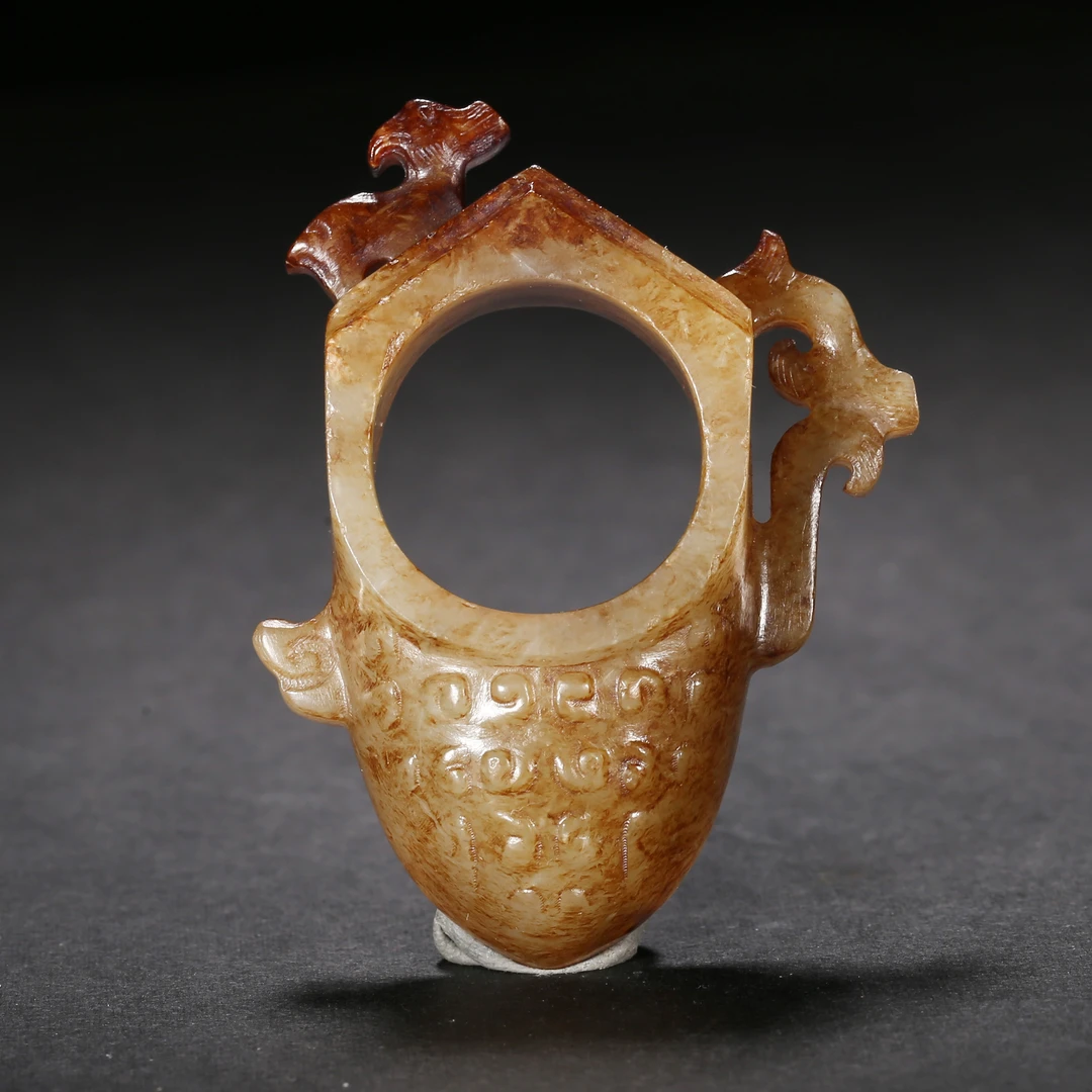 明代*玉韘佩/03SW4341/和田玉【北京文博】