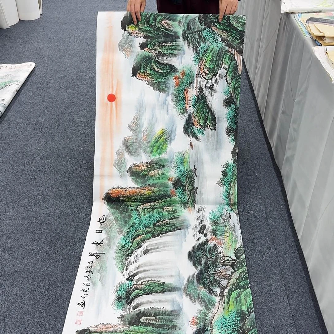 国画纯手绘作品欣赏