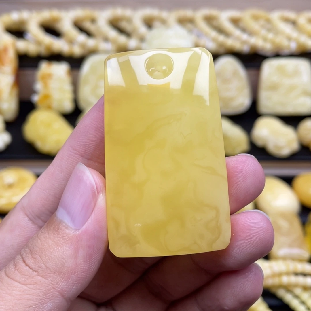 裸石琥珀未镶嵌琥珀蜜蜡