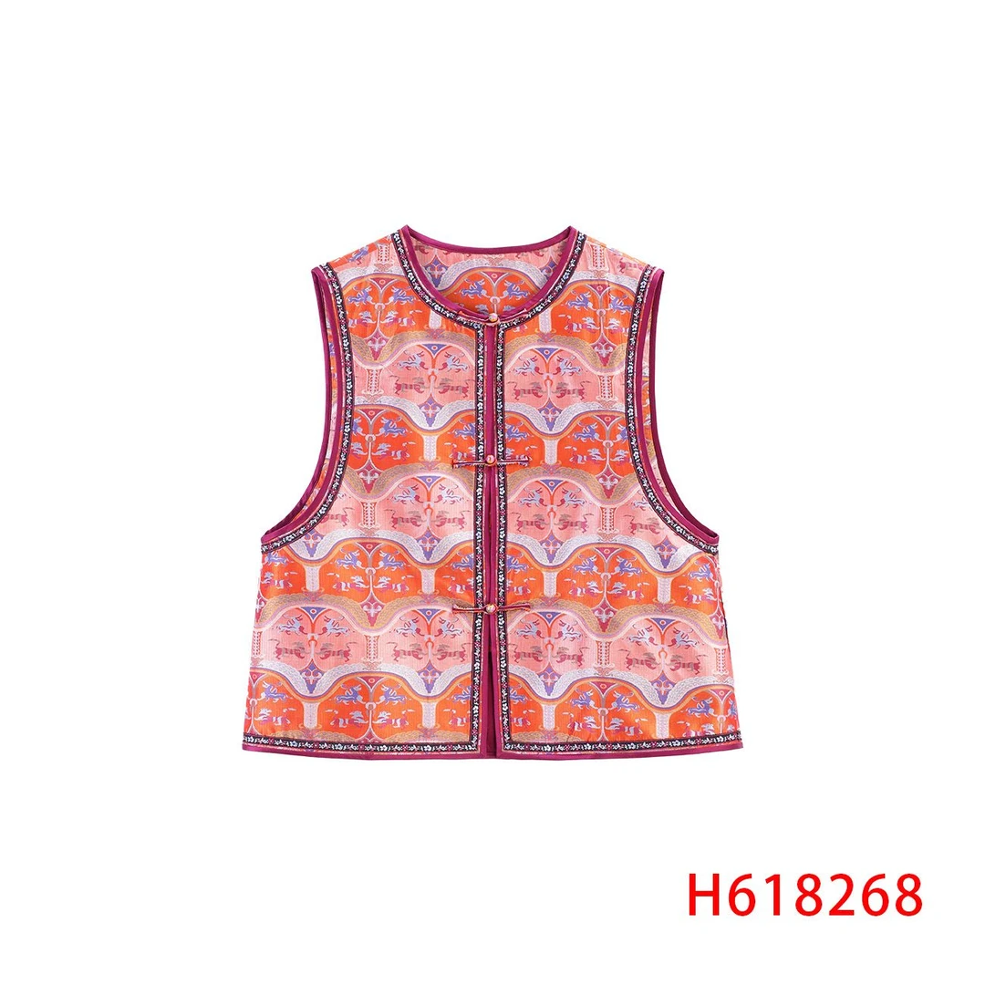 【岚岚专属】蜀锦双符马甲 618268